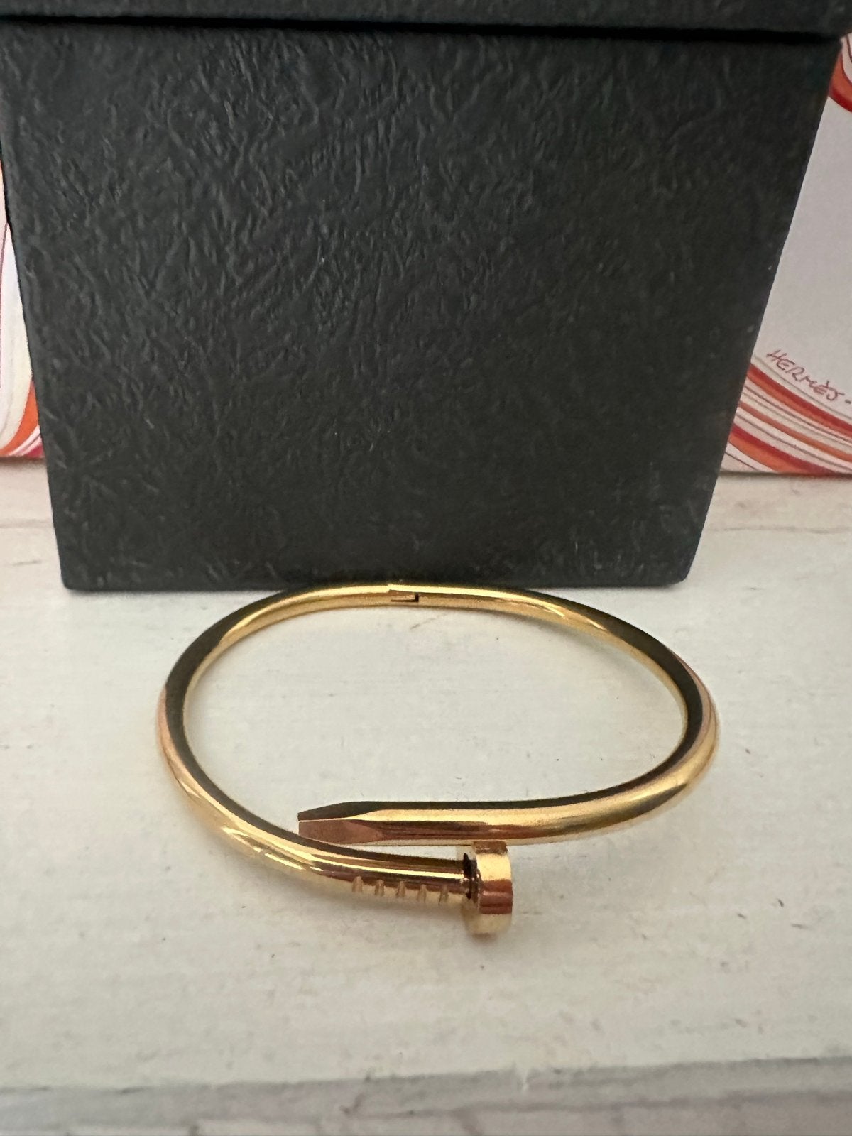 'Juste un Clou' armband met of zonder doos, Sieraden, Tassen en Uiterlijk, Ophalen of Verzenden, Nieuw, Goud, Goud