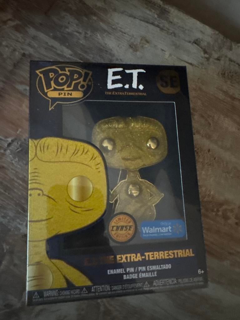 Funko Pop! Pin E.T. The Extra-Terrestrial Chase Walmart, Ophalen of Verzenden, Nieuw