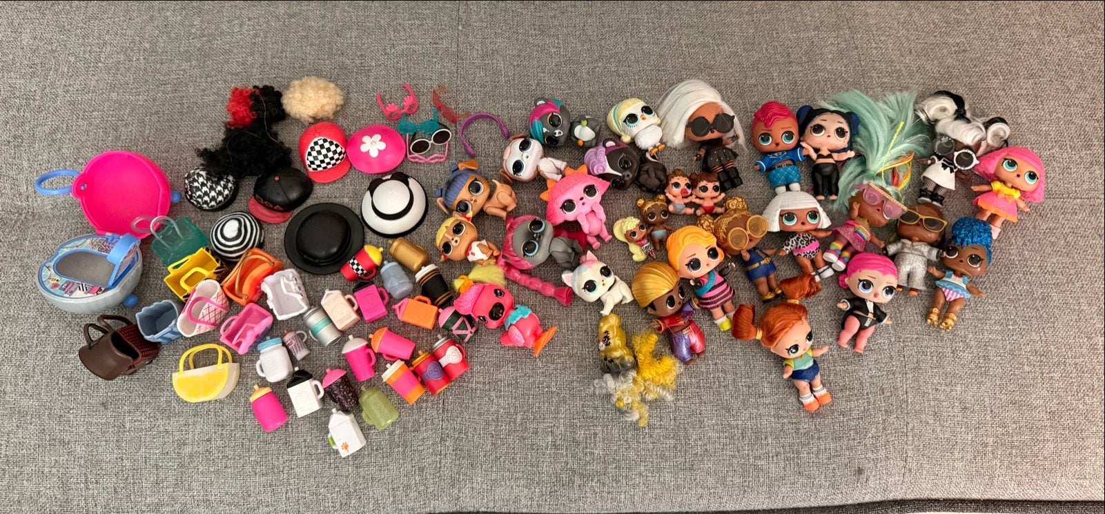 Grote collectie LOL Surprise poppen en accessoires, Ophalen, Gebruikt, Overige typen