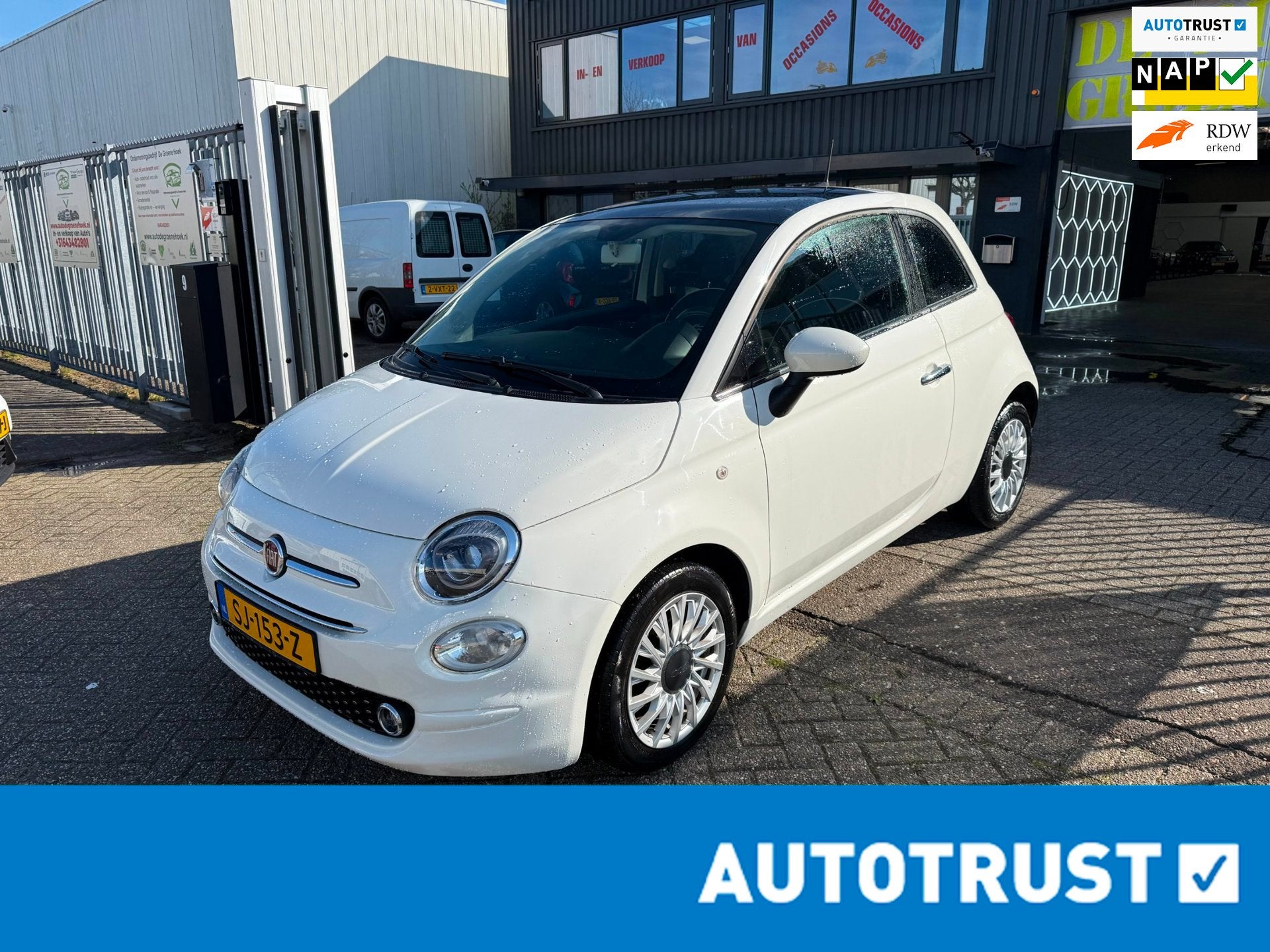 Fiat 500 0.9 TwinAir Turbo Lounge, Voorwielaandrijving, Dealer onderhouden, Gebruikt, Origineel Nederlands