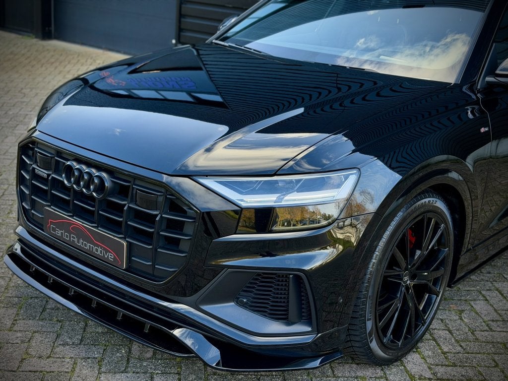 Audi Q8 55 TFSI e Quattro S-LINE PANO|HUD|B&O|SOFTCLOSE|LUCH, Auto's, Dealer onderhouden, Gebruikt, 2995 cc, Q8