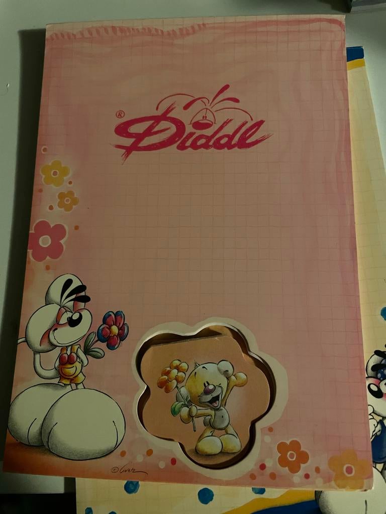 Diddl blokken - Minimaal 25 blaadjes, zeer goede staat, Ophalen of Verzenden, Diddl, Zo goed als nieuw, Papier, Kaart of Schrift
