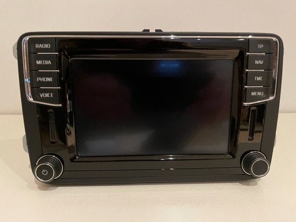 Skoda Navigatie Systeem Touchscreen Origineel, Ophalen of Verzenden