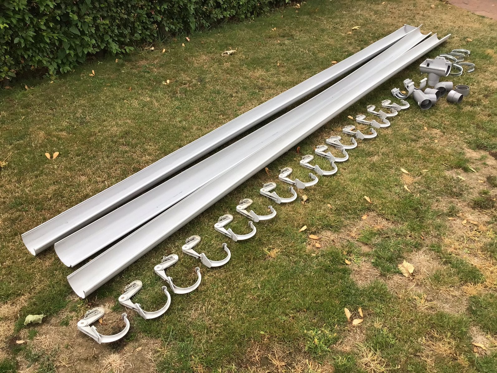 Mastgoot, regengoot, waterafvoer, Doe-het-zelf en Verbouw, Buizen en Afvoer, Pvc, Ophalen of Verzenden, Zo goed als nieuw, 80 mm of meer