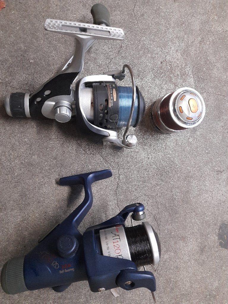 2 vismolens, Verzenden, Gebruikt, Molen