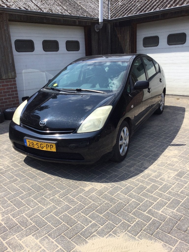 Toyota Prius 1.5 HSD 2006 Zwart, Auto's, Toyota, Zwart, 4 cilinders, Origineel Nederlands, Bedrijf