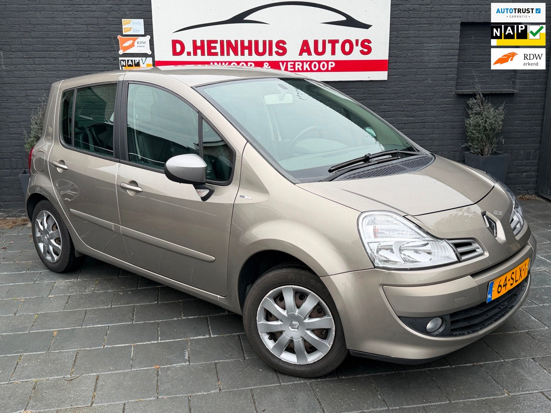Renault Modus 1.6-16V Night & Day |AUTOMAAT|APK NIEUW|, Auto's, Euro 5, Gebruikt, 4 cilinders, Origineel Nederlands