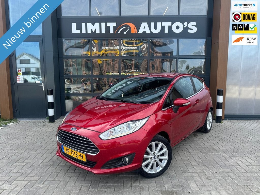 Ford Fiesta 1.0 EcoBoost Titanium Climate/Navi/Cruise/Pdc/Lm, Auto's, Voorwielaandrijving, Euro 6, 23 km/l, Origineel Nederlands