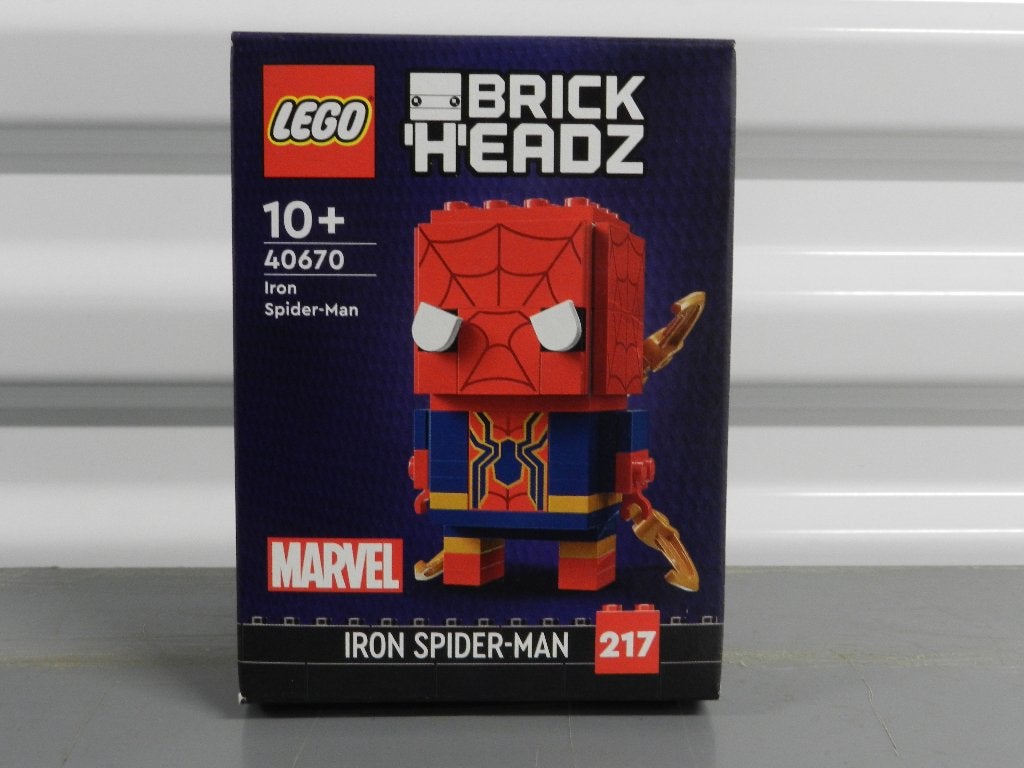 LEGO BRICK HEADZ Iron Spider-Man (40670), Kinderen en Baby's, Speelgoed | Duplo en Lego, BrickHeadz, Lego, Nieuw, Ophalen of Verzenden