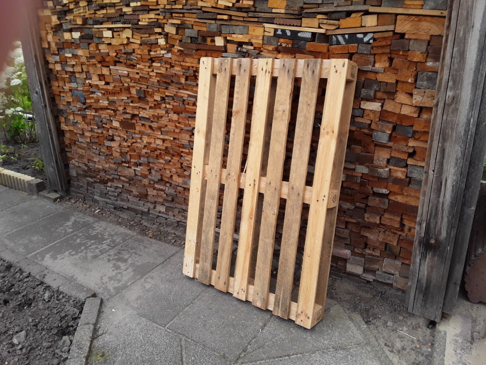 Pallet 80x120 m, Ophalen, Vuren, Minder dan 200 cm, Pallet