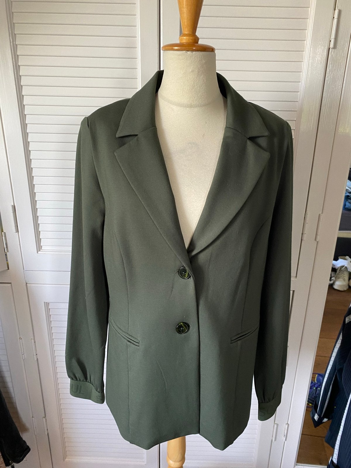 Pure by Zizo Groen Jasje met 'SOUL' op de rug, Kleding | Dames, Jasjes, Kostuums en Pakken, Maat 38/40 (M), Nieuw, Ophalen of Verzenden