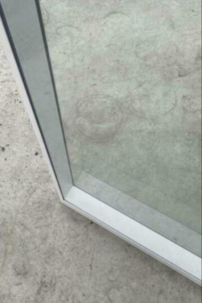 Glaspanelen aluminium 80x93,5cm / glasbok kozijnbok, Doe-het-zelf en Verbouw, Ophalen, Gevelraam of Ruit, 80 tot 120 cm, 80 tot 120 cm