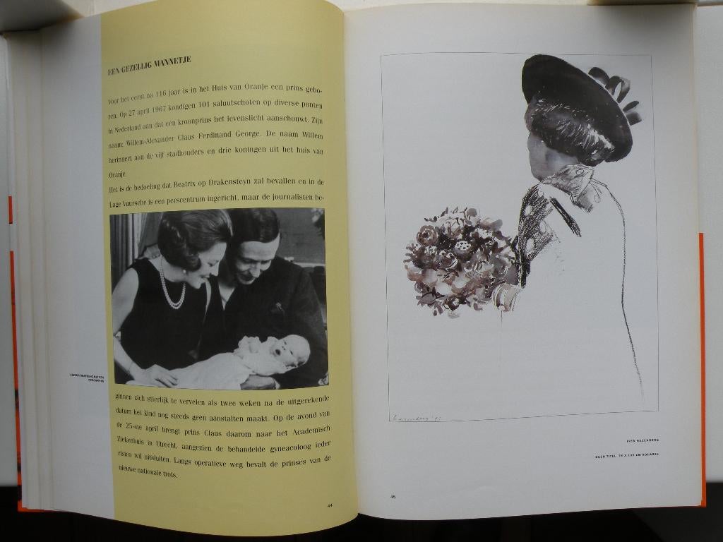 Boek met 60 kunstwerken Kon. Beatrix o.a. van Herman Brood, Boeken, Kunst en Cultuur | Beeldend, Ophalen of Verzenden, Zo goed als nieuw