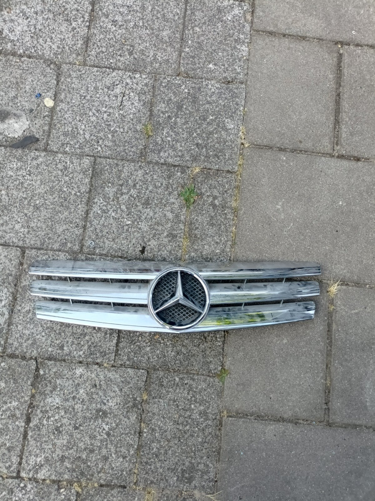 Mercedes SL Grill R129 - in goede staat, Ophalen of Verzenden, Gebruikt, Voor, Mercedes-Benz
