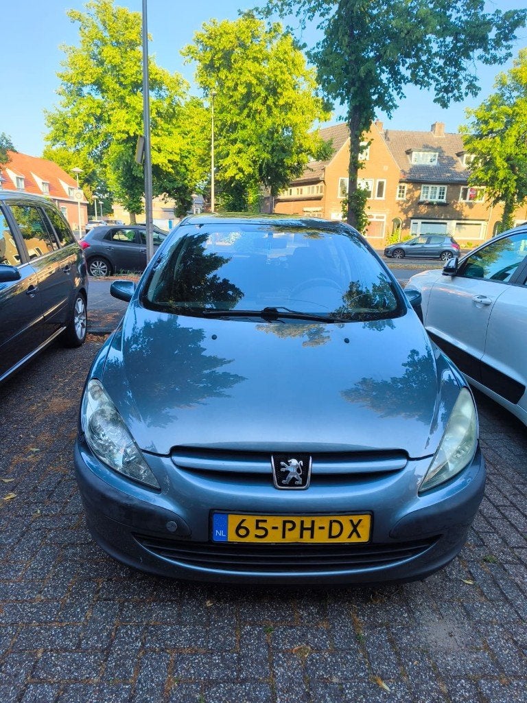 Peugeot 307 1.6 16V XR 5DR 2004 Grijs, Voorwielaandrijving, Stof, 4 cilinders, 610 kg
