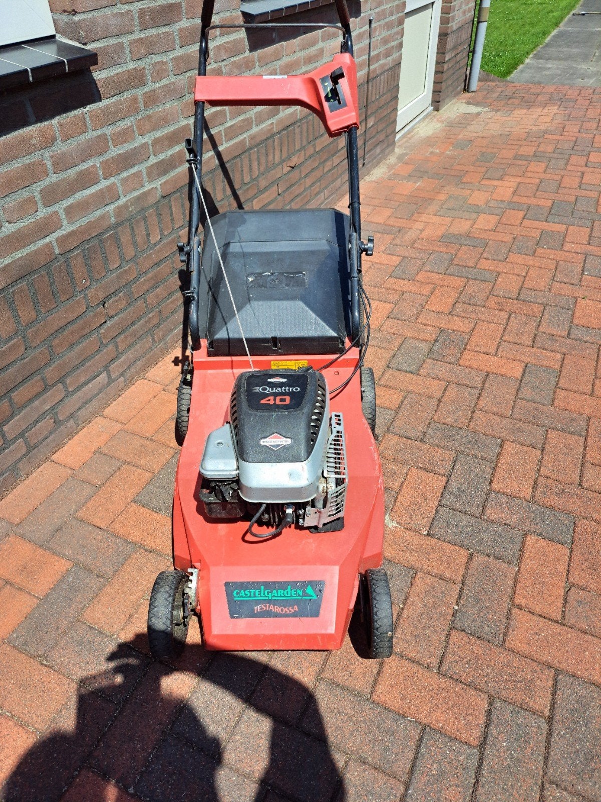 Grasmaaier benzine Defect, Ophalen, Gebruikt