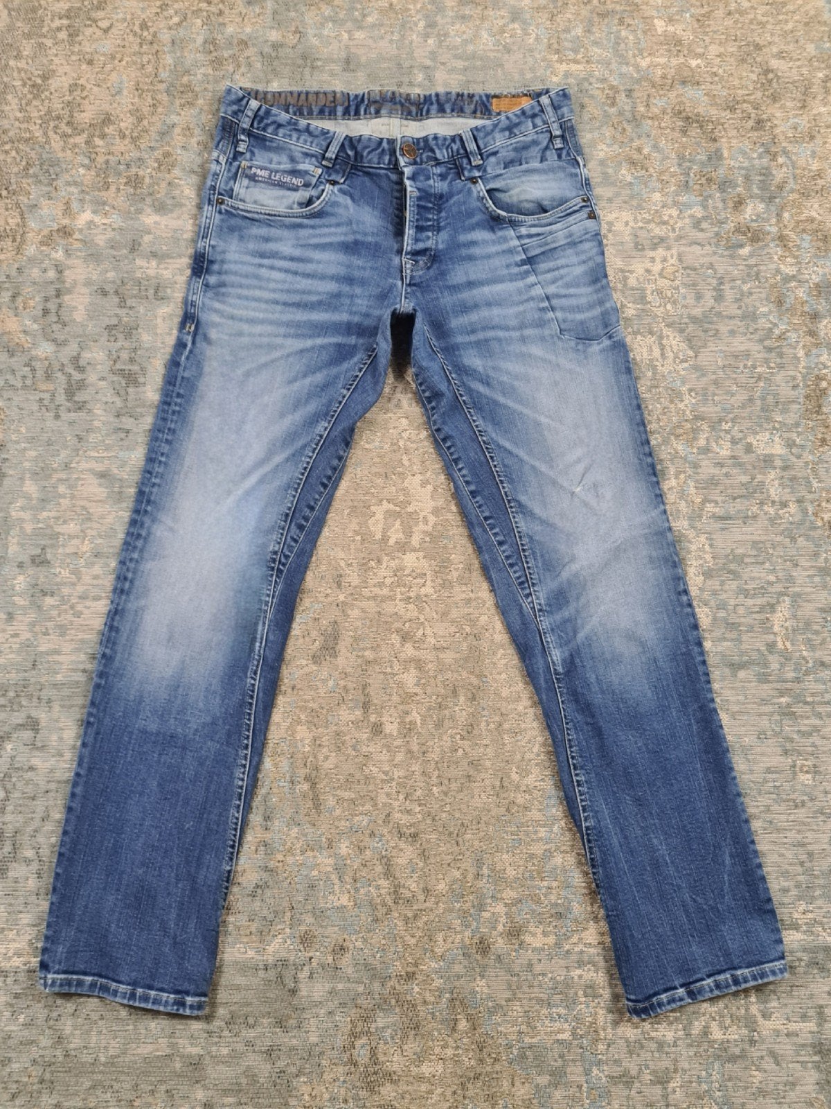 PME Commander 2.0 W33 L32 Straight STRETCH Blauw Bronno3332, New Yorkstraat 50, 1175 RD Lijnden, https://www.justbrands.nl/klantenservice