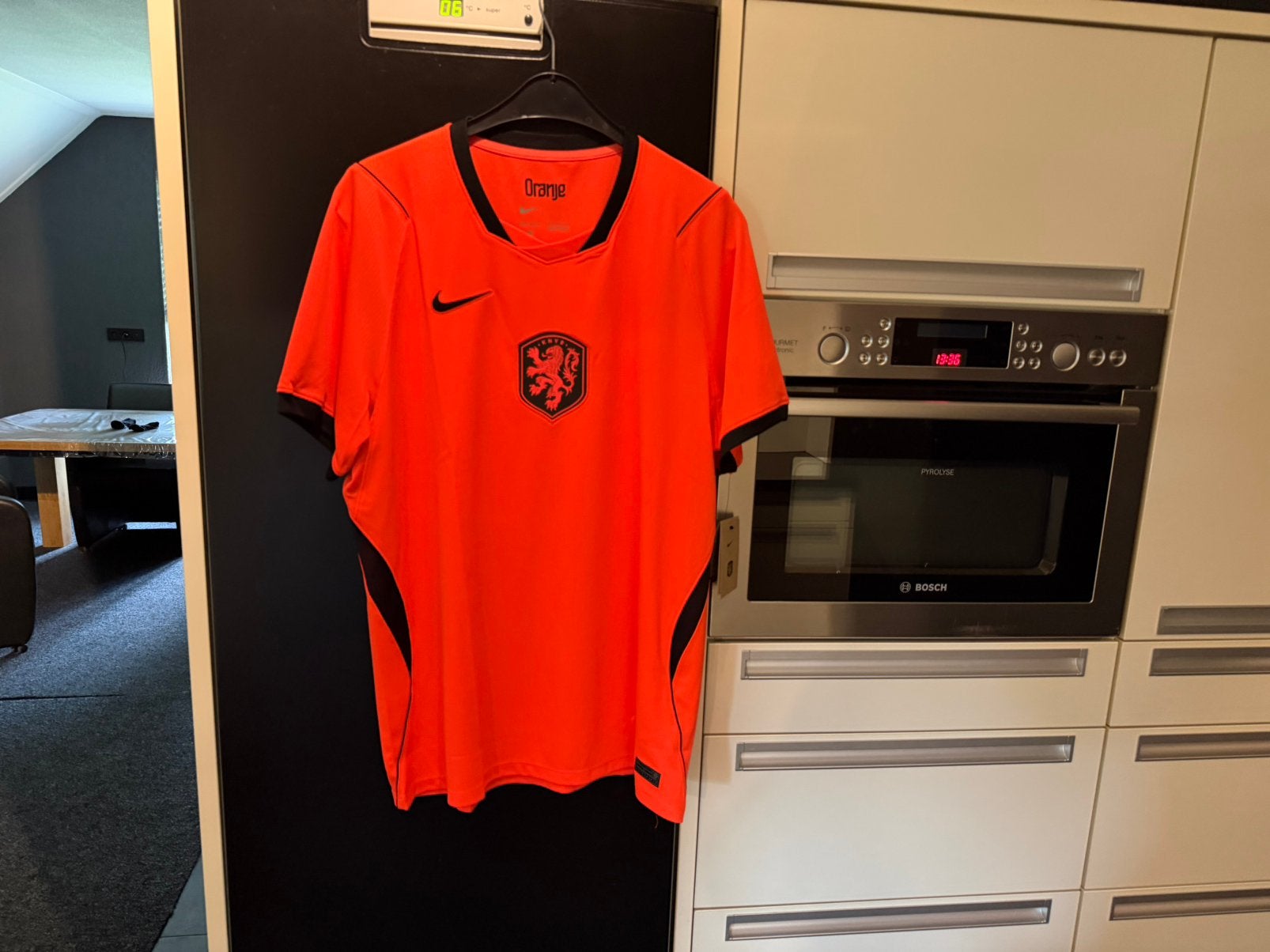 Knvb T-shirt 2026 xl nieuw in verpakking originele origineel, Ophalen, Nieuw, Maat 56/58 (XL), Oranje
