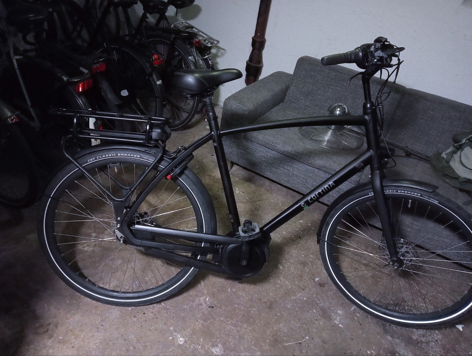 Cortina E-U4 Transport Herenfiets - Zo goed als nieuw, Overige merken, Versnellingen, 49 tot 53 cm, Ophalen of Verzenden