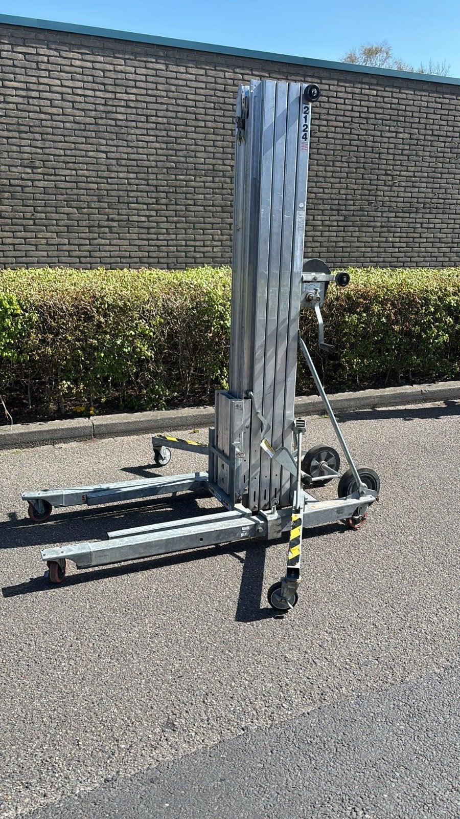 Sumner 2124 kanaallift, Doe-het-zelf en Verbouw, Steigers, Overige typen, Minder dan 2 meter, Ophalen