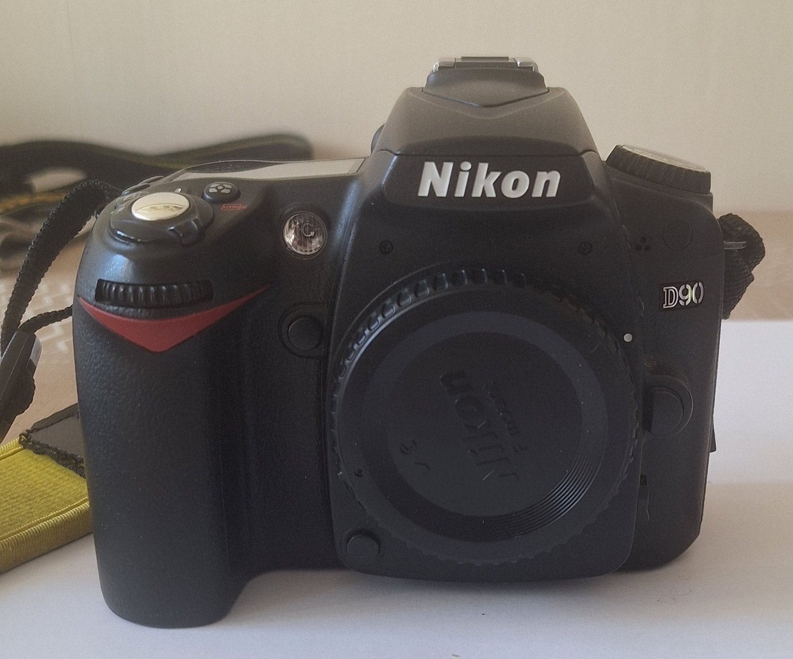 Nikon D90 Spiegelreflexcamera met accessoires, Audio, Tv en Foto, Gebruikt, Spiegelreflex, Ophalen of Verzenden, Accu