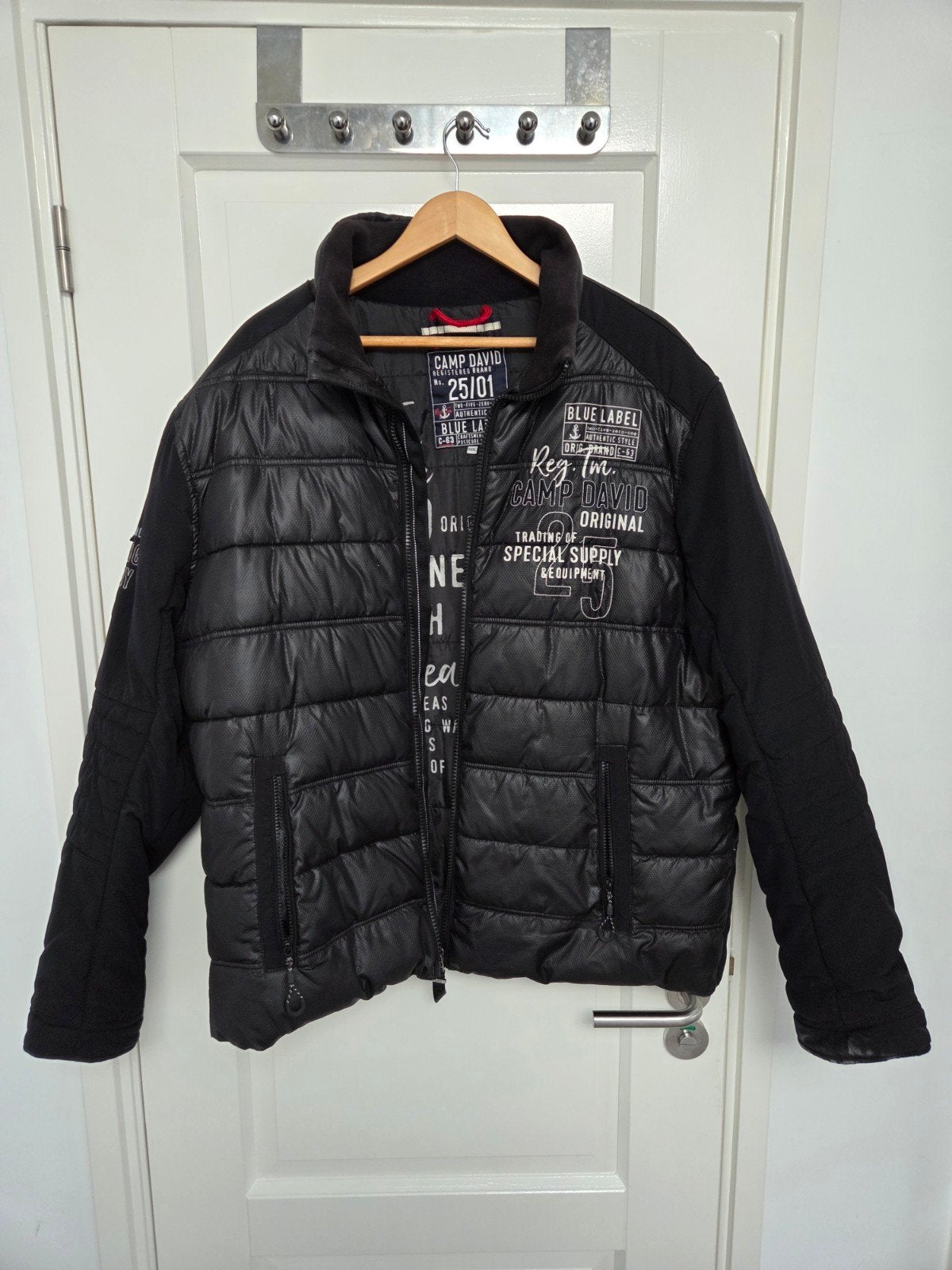 Camp David winterjas XXXL, Zwart, Nieuw, Overige maten, Ophalen of Verzenden