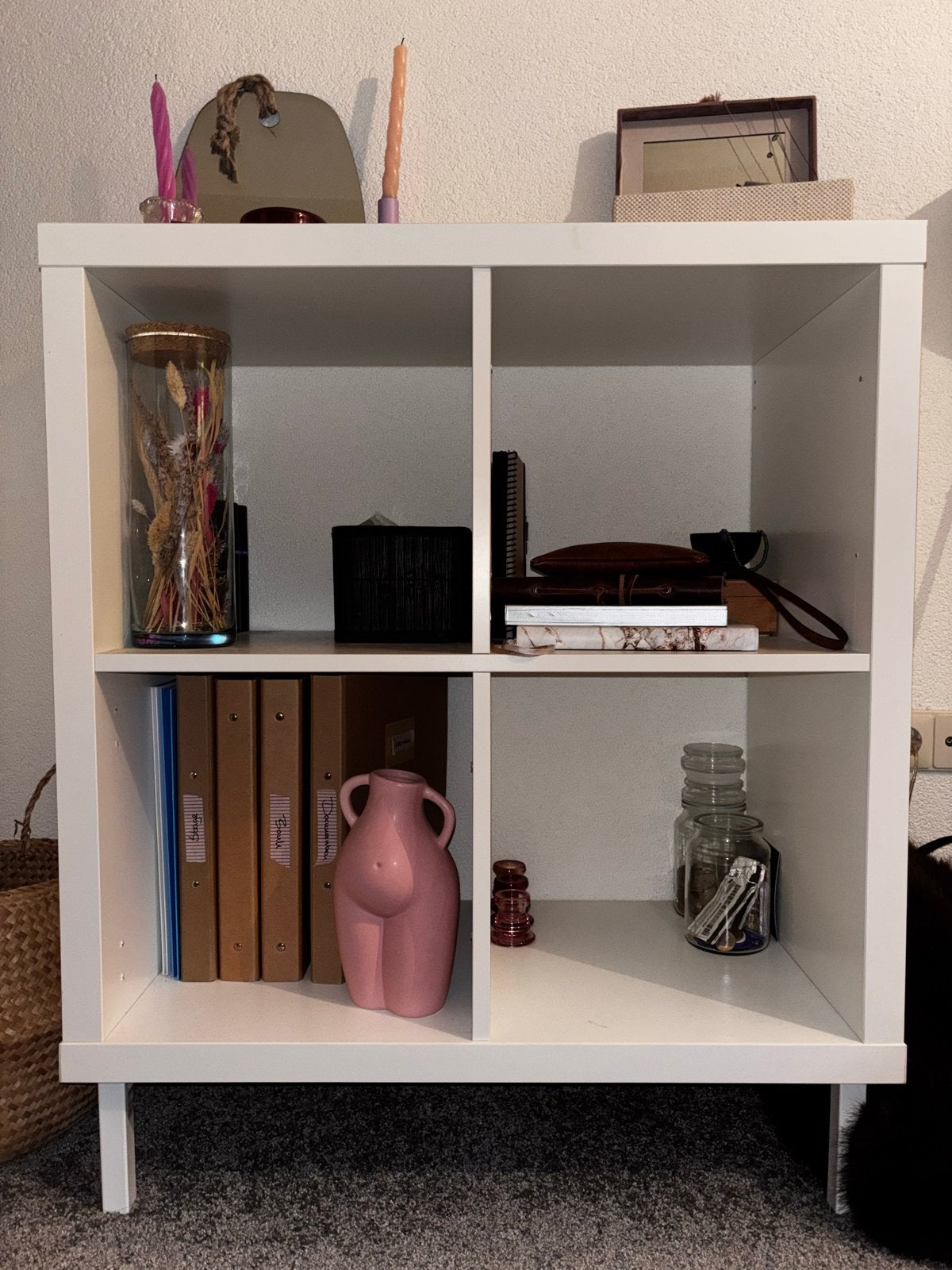 IKEA KALLAX kast met 4 vakken, Huis en Inrichting, Ophalen, Gebruikt