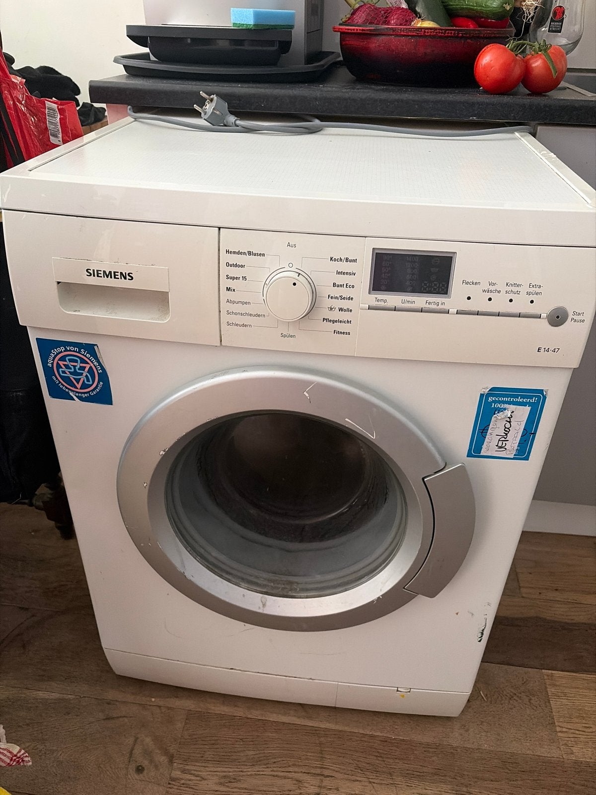 Siemens E14-47 Wasmachine - defect, Witgoed en Apparatuur, Wasmachines, Ophalen, Voorlader, Niet werkend, 85 tot 90 cm