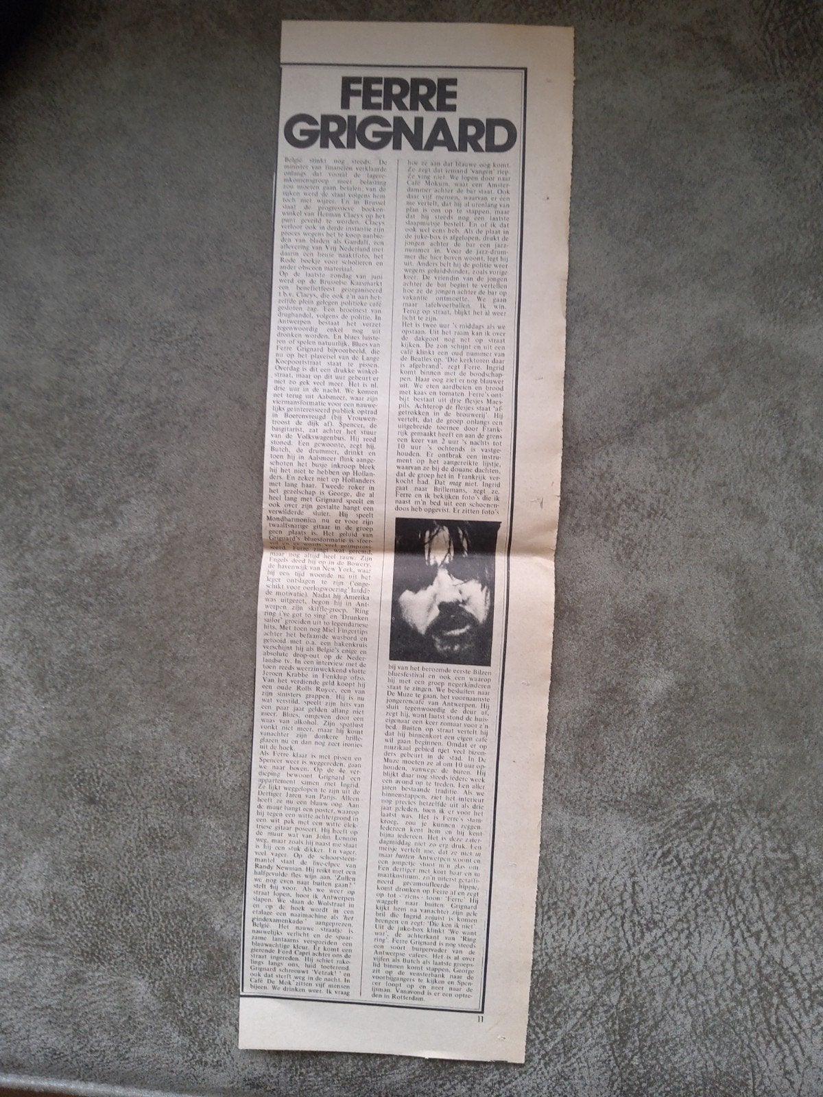 Ferre Grignard      1972, Ophalen of Verzenden, Gebruikt, Boek, Tijdschrift of Artikel
