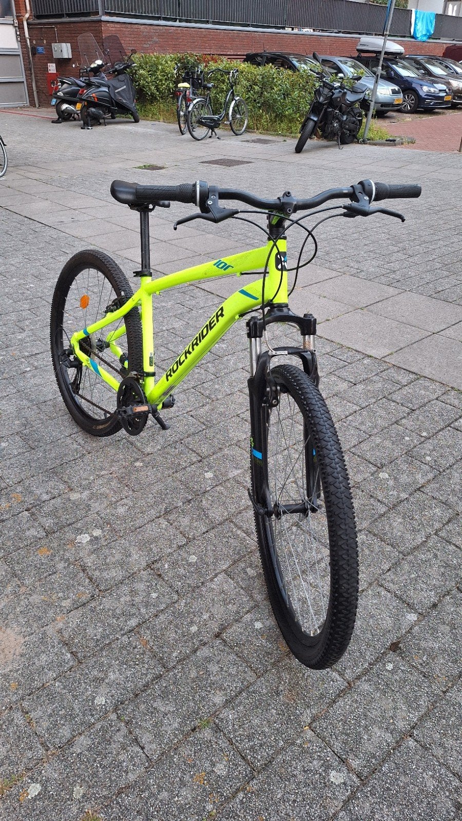 rockrider st100,ZGAN, Fietsen en Brommers, Fietsen | Mountainbikes en ATB, Minder dan 45 cm, Ophalen, Zo goed als nieuw, Overige merken