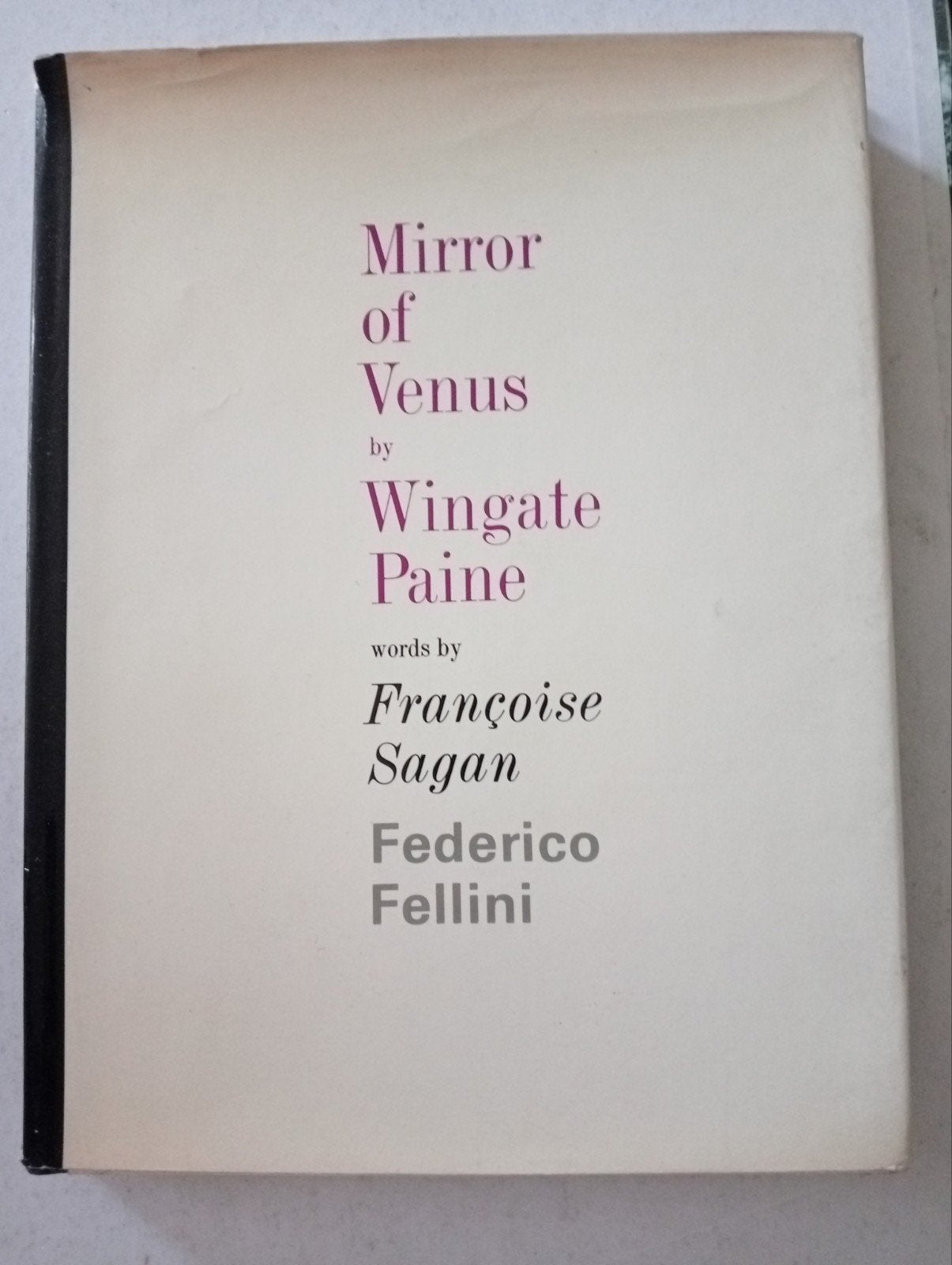 Mirror of Venus - Françoise Sagan,Federico Fellini, Ophalen of Verzenden, Zo goed als nieuw, Fotografen