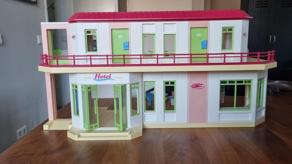 Playmobil hotel 5265, Ophalen of Verzenden, Gebruikt, Poppenhuis