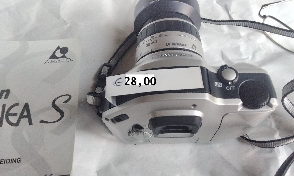 Nikon Pronea S Zilver Analoge Camera Voor de verzamelaar, Audio, Tv en Foto, Fotocamera's Analoog, Ophalen of Verzenden, Compact