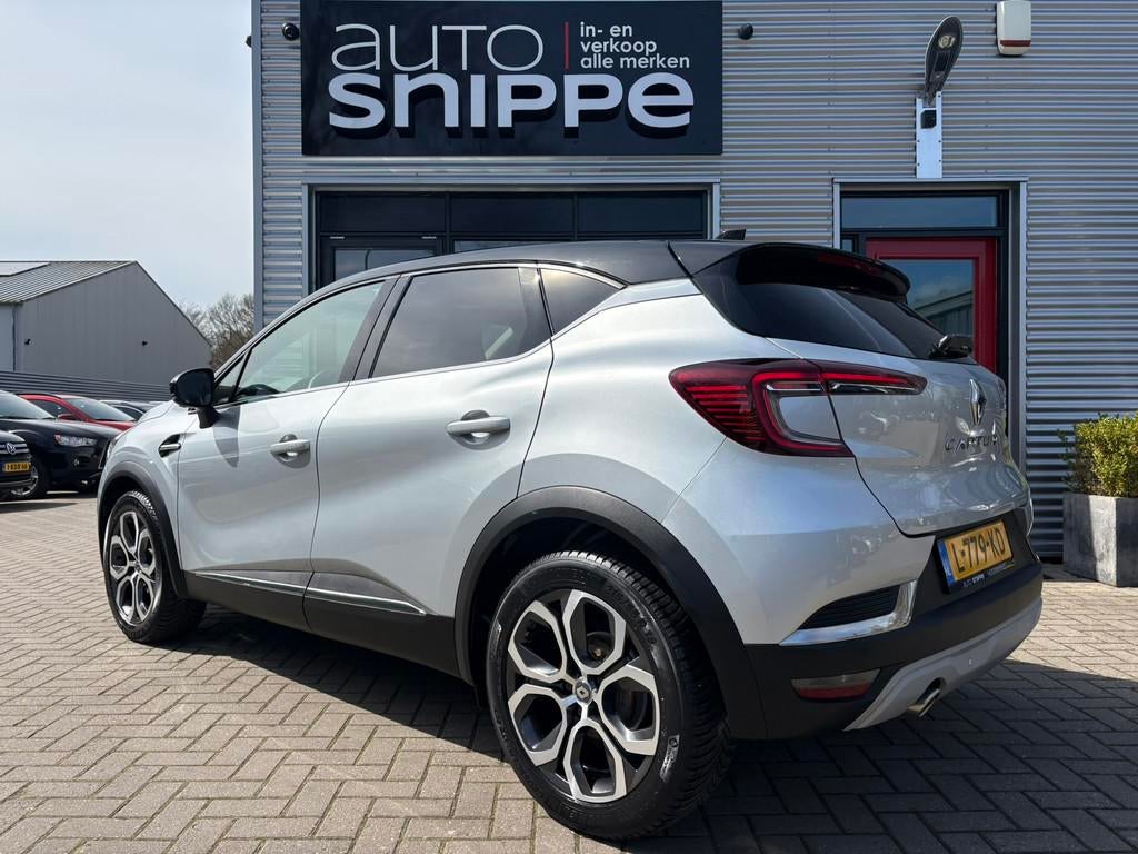 Renault Captur 1.0 TCe 100 Bi-Fuel Intens -LPG G3-GROOT NAVI, Auto's, Voorwielaandrijving, Parkeersensor, Stof, Gebruikt