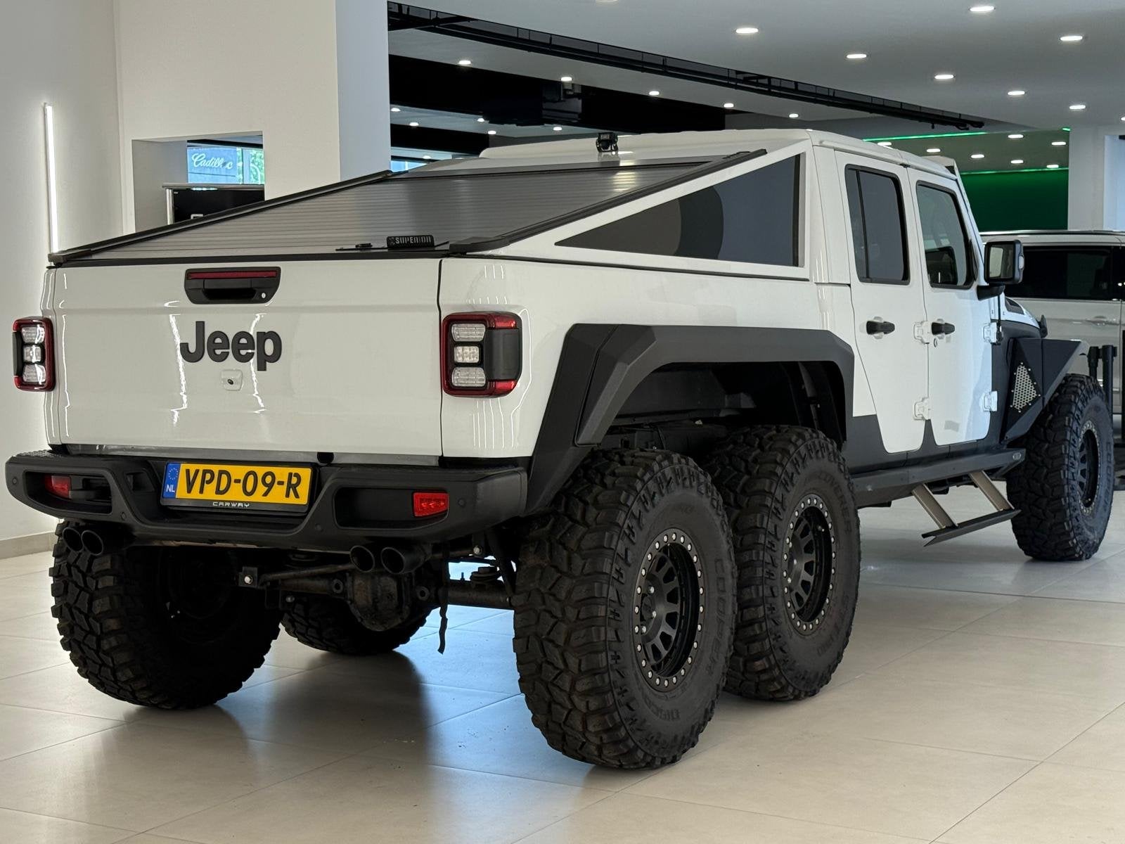 Jeep Gladiator Greenhill 6x6 Uniek Lier Leder Brute machine, Gebruikt, Euro 6, Diesel, Vierwielaandrijving