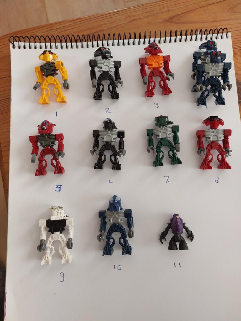 LEGO Bionicle mini figuren, Ophalen of Verzenden