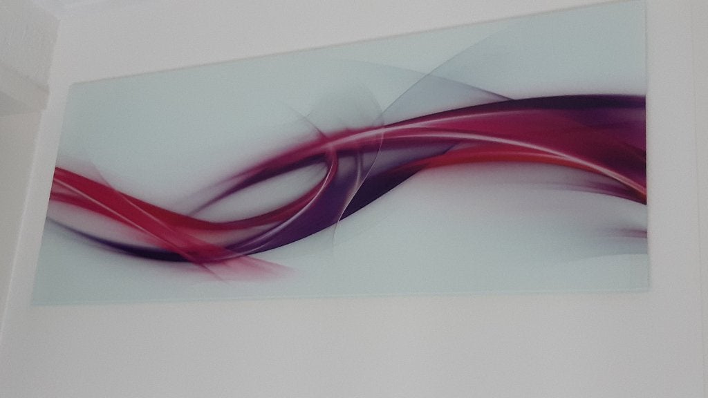 Muurdecoratie Wanddecoratie, Ophalen, Meerkleurig, Zo goed als nieuw, Glas