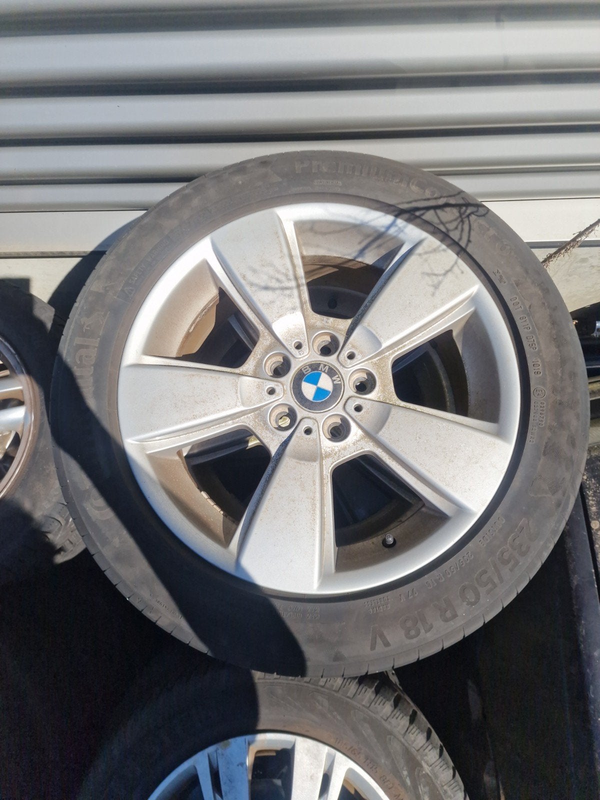 BMW velgen set met Continental Premium Contact 6 banden, Ophalen