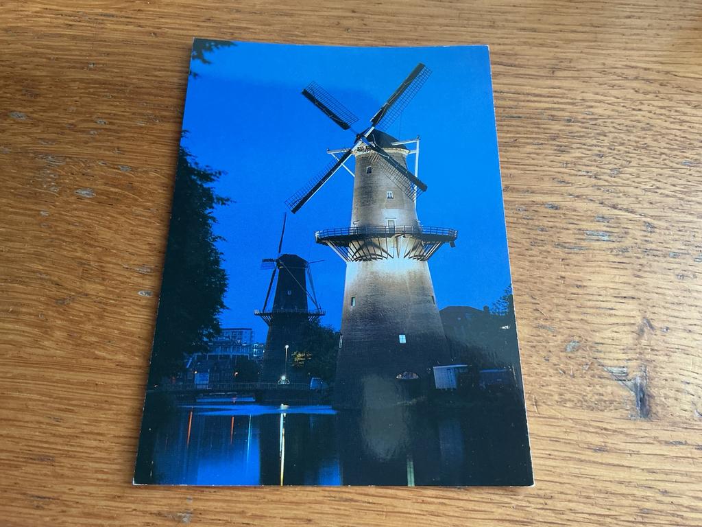 m16 Schiedam molen, Ophalen of Verzenden, Voor 1920, Zuid-Holland