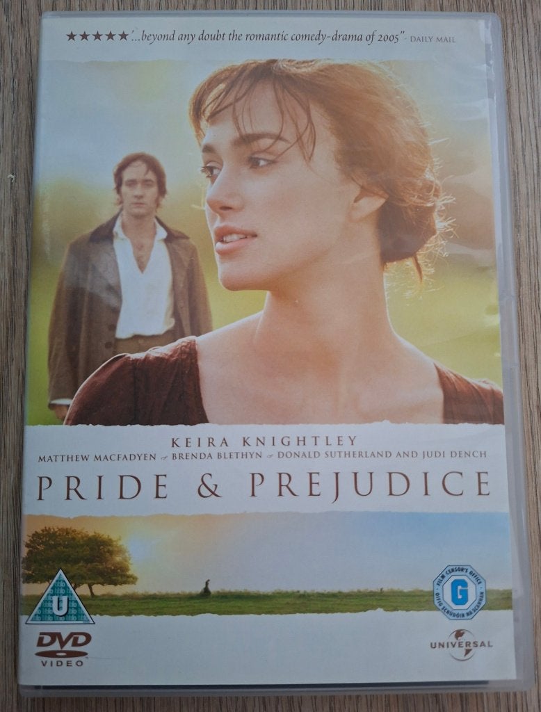 Originele DVD Pride & Prejudice - Romantisch kostuumdrama, Engels, Ophalen of Verzenden, Zo goed als nieuw, Alle leeftijden