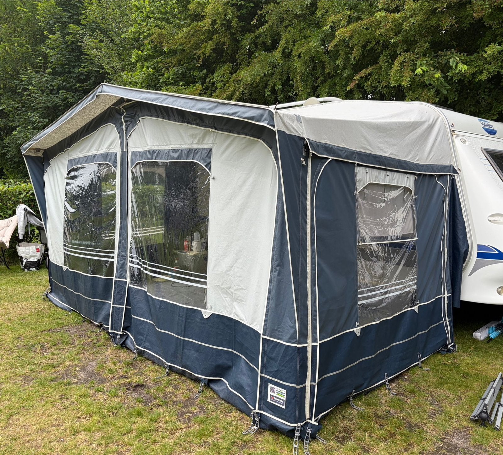 Goldcamp Voortent omloopmaat 8 - gebruikt, Ophalen, Zo goed als nieuw, Overige merken