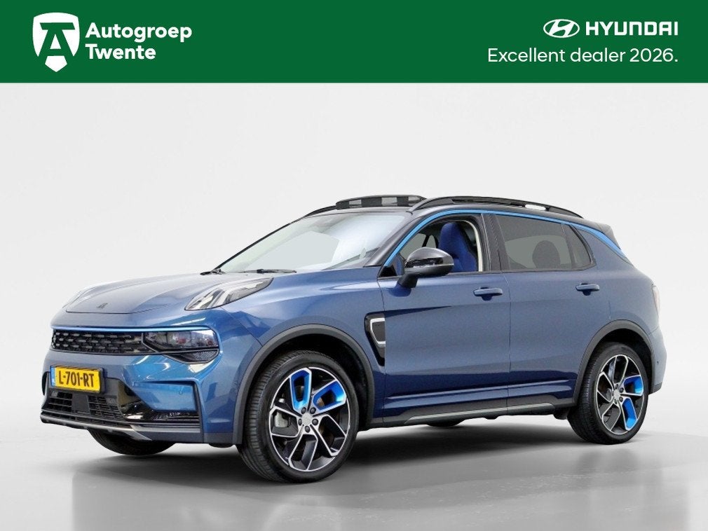Lynk & Co 01 1.5 | Panoramadak | Adaptieve Cruise control |, Automaat, Stof, Blauw, 120 €/maand