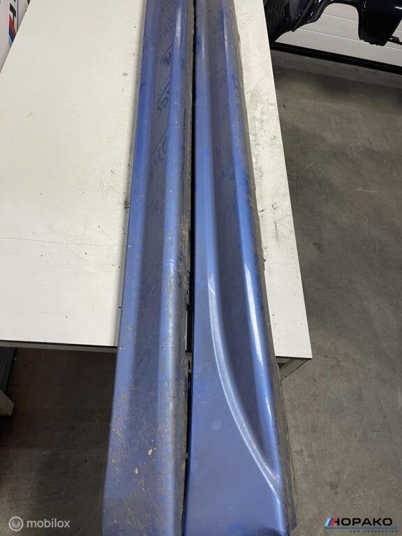 Sideskirts BMW 3 serie F30 F31 | M sport estoril blauw II, Gebruikt, Einsteinlaan 5 rijswijk, Bmw, Ophalen of Verzenden