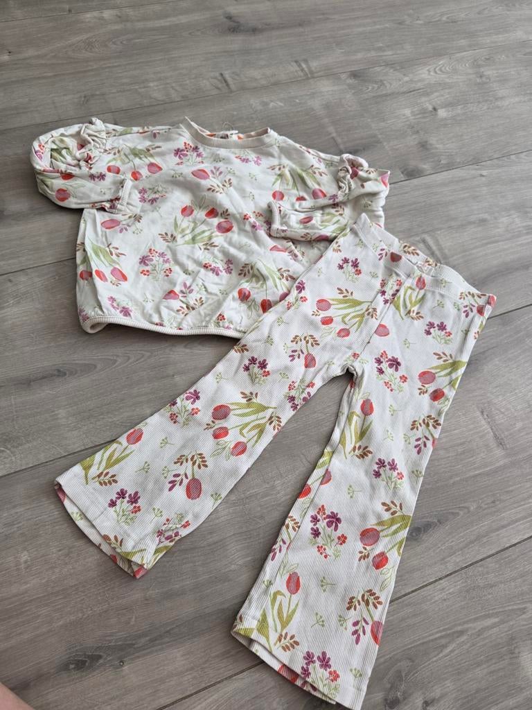Leuk Hema setje maat 92, 1 keer gedragen, Kinderen en Baby's, Kinderkleding | Maat 92, Meisje, Ophalen of Verzenden, Zo goed als nieuw