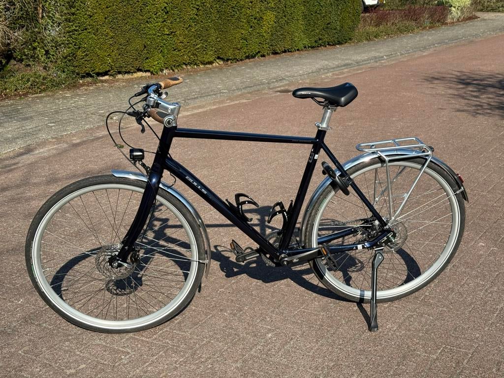 Sportieve Bulls Urban Copenhagen fiets (unieke herenfiets), Fietsen en Brommers, Gebruikt, Versnellingen, 57 tot 61 cm, Ophalen