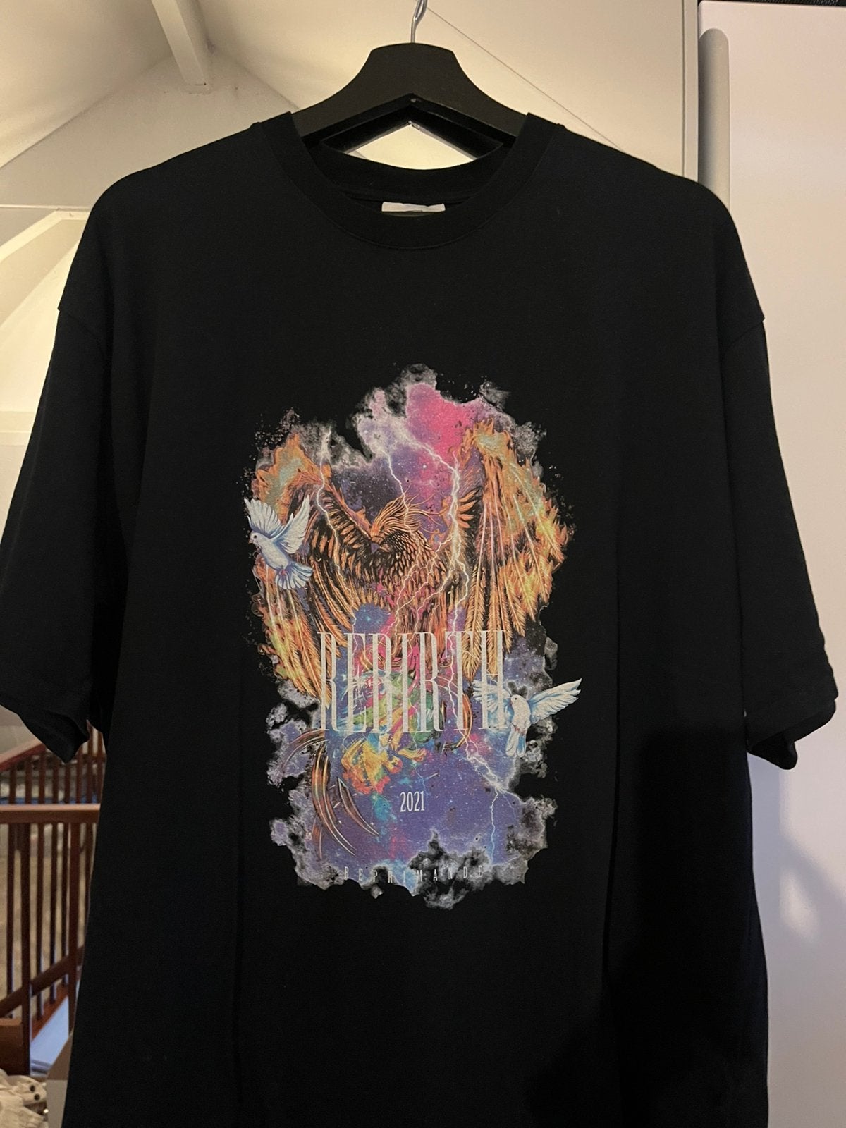 Shirt M zwart Reprimande, Maat 38/40 (M), Zwart, Nieuw, Ophalen of Verzenden
