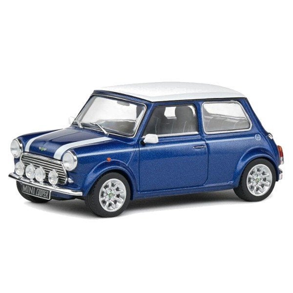 Mini Cooper S 1994 Blauw Schaal 1/43 Solido, Solido, Auto, Solido, Nieuw