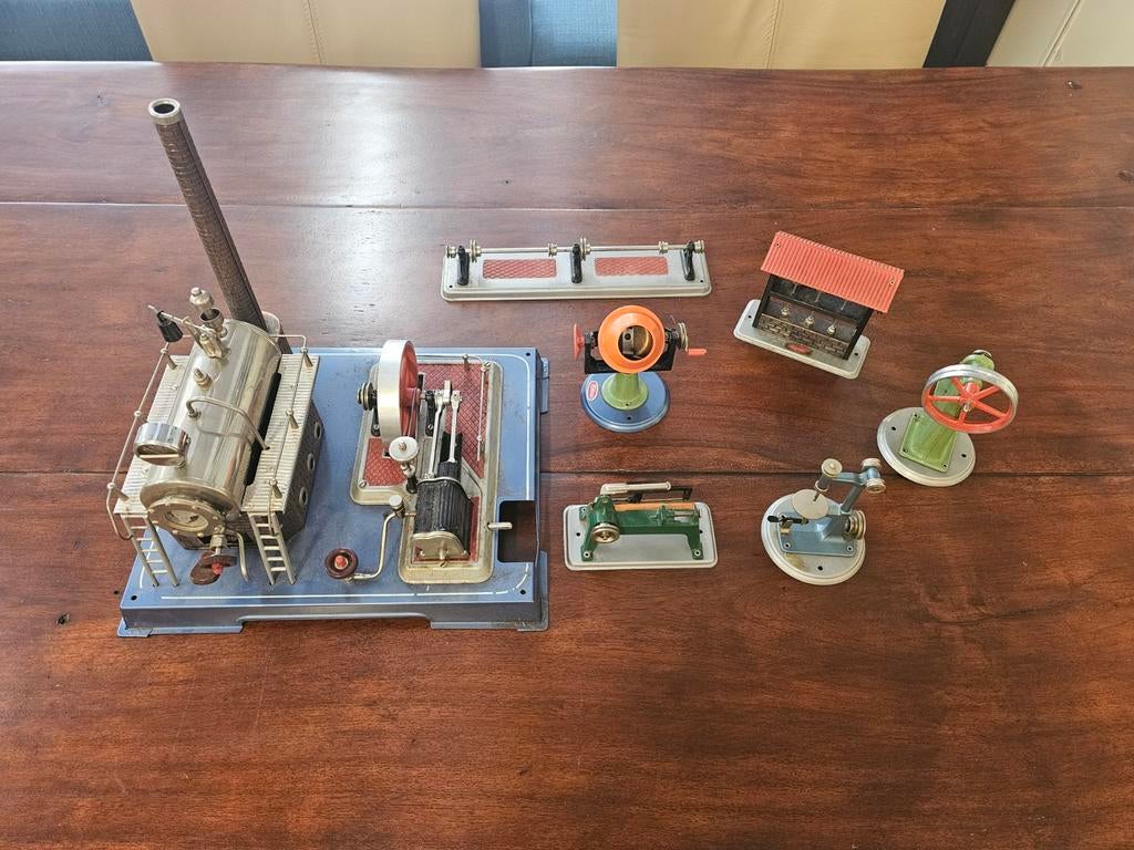 Wilesco D20 stoommachine en toebehoren, Antiek en Kunst, Ophalen of Verzenden