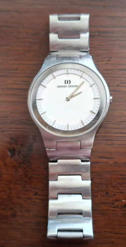 Horloge Danish disign, Staal, Gebruikt, Staal, Polshorloge