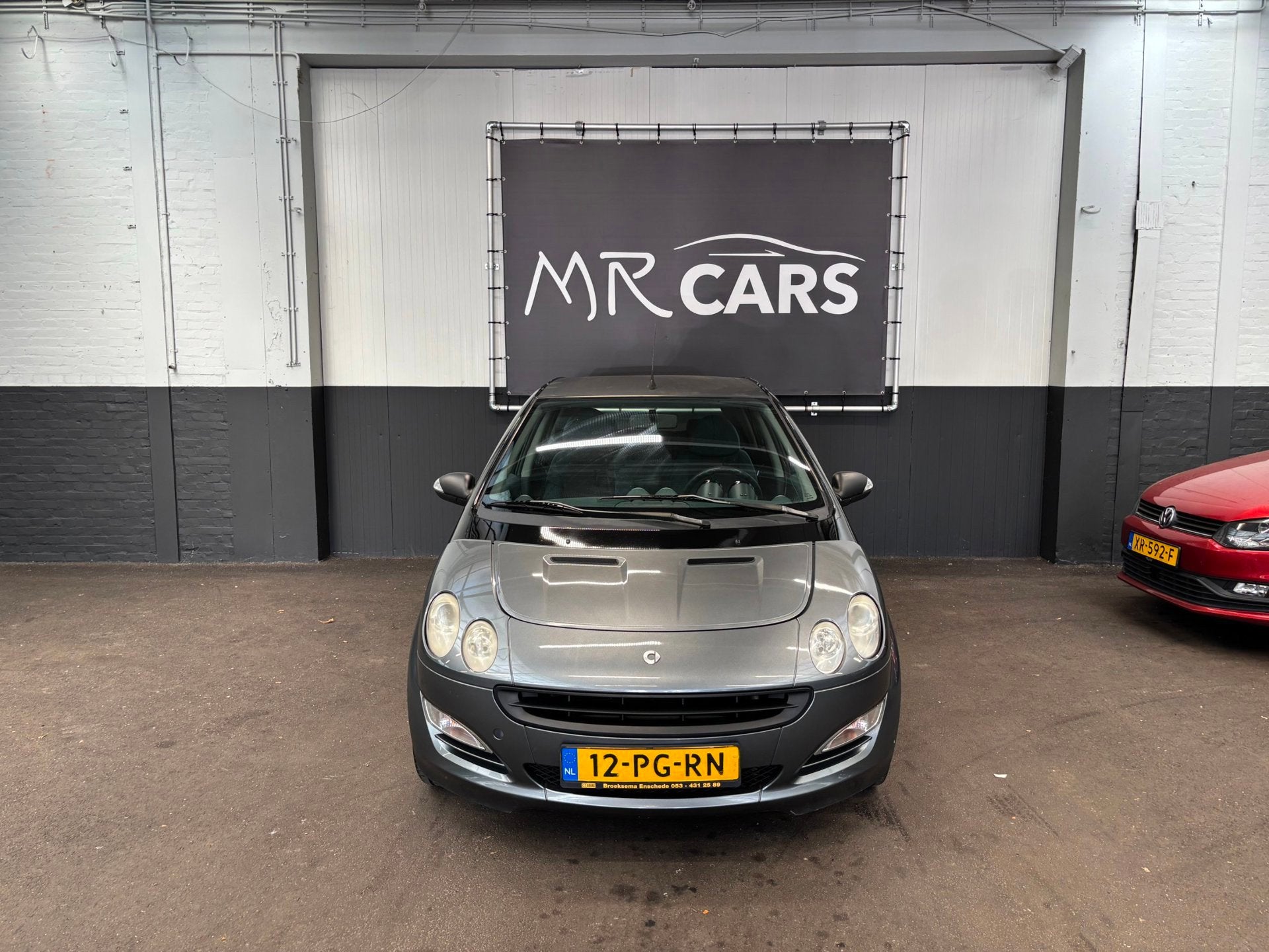 Smart Forfour 1.1 passion Airco, Auto's, Voorwielaandrijving, Zwart, Origineel Nederlands, Bedrijf